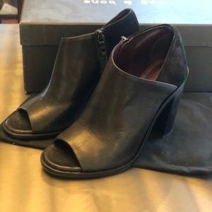 Rag and Bone “Mabel” open toe boot. Size 8.